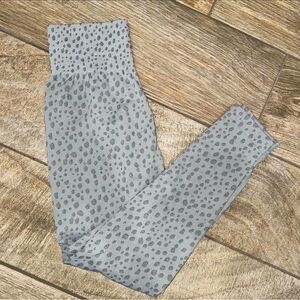 AYBL  Grey Dot Print Leggings